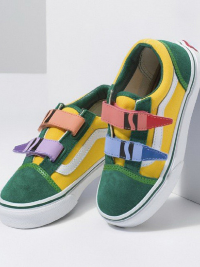 Кеди низькі Vans x Crayola Old Skool модель VN0A5EDZARR1 — фото 3 - INTERTOP