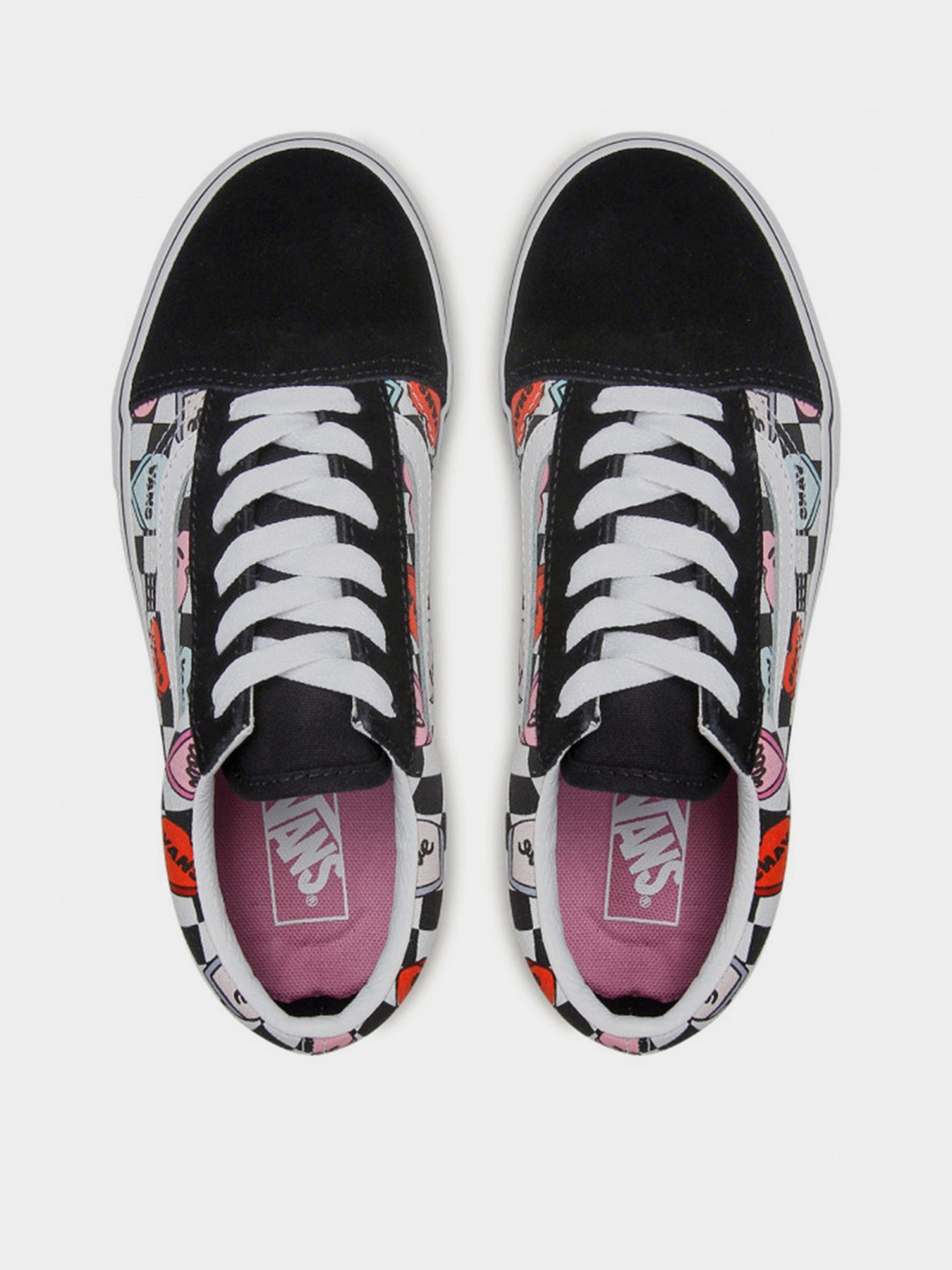 Кеды низкие Vans Youth Candy Hearts Old Skool модель VN0A5EE6ABY1 Фото
