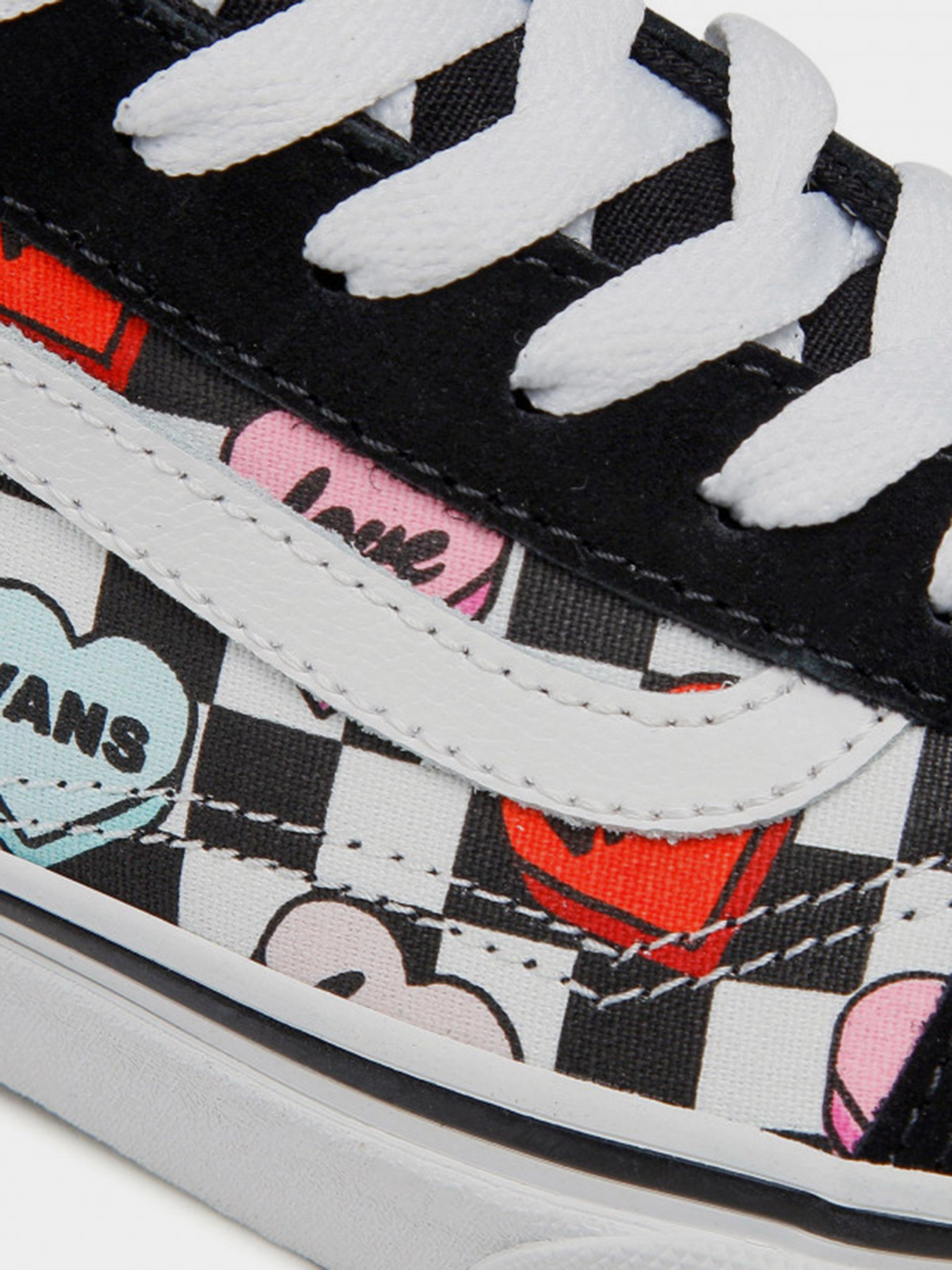 Кеды низкие Vans Youth Candy Hearts Old Skool модель VN0A5EE6ABY1 Фото