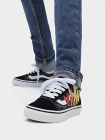 Кеды низкие Vans Youth Old Skool модель VN0A5EE6BML1 Кеды низкие Vans Youth Old Skool модель VN0A5EE6BML1 Фото