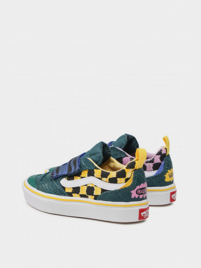 Кеди низькі Vans x Crayola ComfyCush New Skool Velcro модель VN0A4U1PARJ1 — фото 3 - INTERTOP