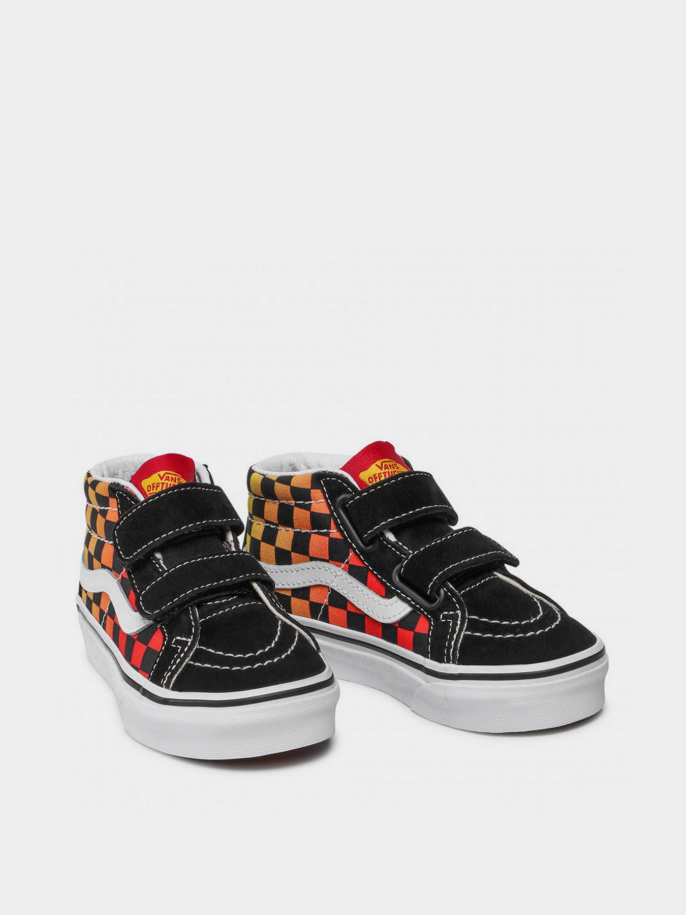 Кеды высокие Vans Flame Logo Repeat Sk8-Mid Reissue модель VN0A38HHABX1 Фото