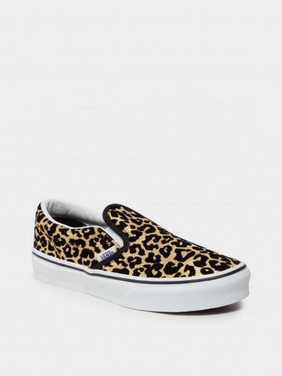 Сліпони Vans Flocked Leopard Classic модель VN0A4UH8ABS1 — фото - INTERTOP