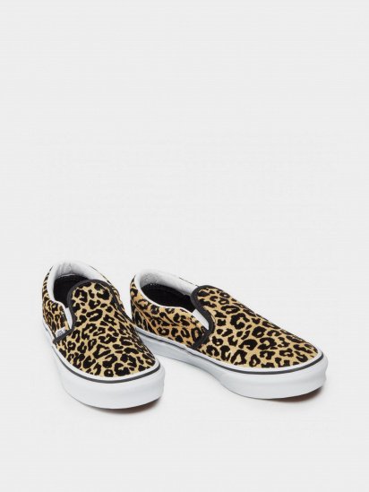 Сліпони Vans Flocked Leopard Classic модель VN0A4UH8ABS1 — фото 3 - INTERTOP