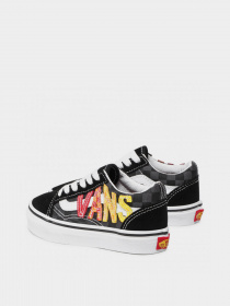 Кеды низкие Vans Flame Logo Repeat Old Skool модель VN0A7Q5FABX1 Фото