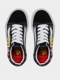 Кеды низкие Vans Flame Logo Repeat Old Skool модель VN0A7Q5FABX1 Фото