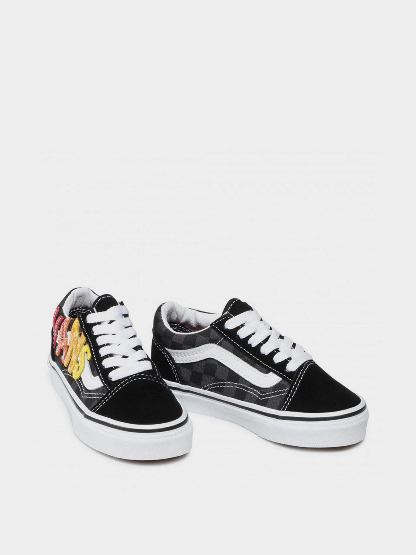 Кеды низкие Vans Flame Logo Repeat Old Skool модель VN0A7Q5FABX1 Фото