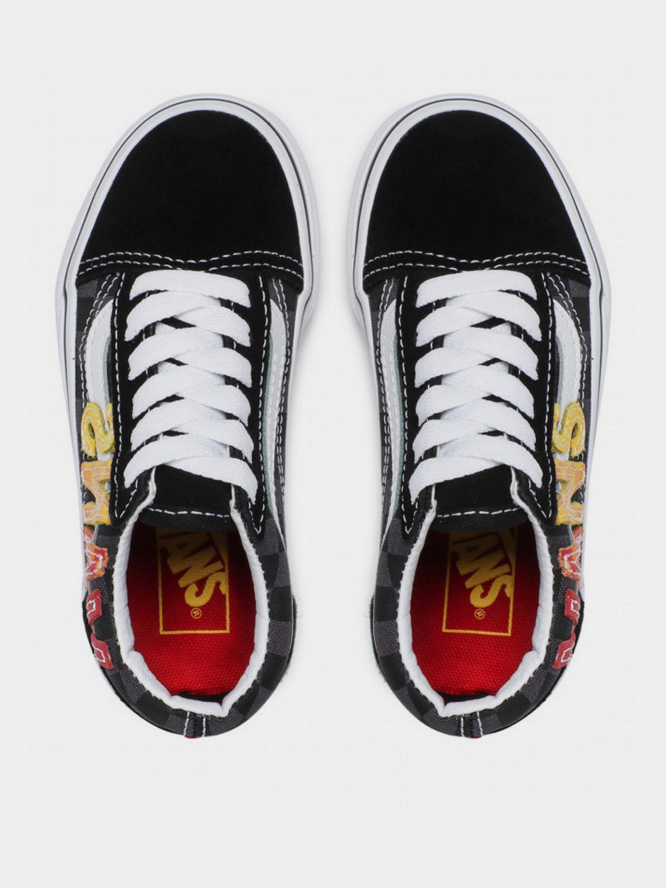 Кеды низкие Vans Flame Logo Repeat Old Skool модель VN0A7Q5FABX1 Фото