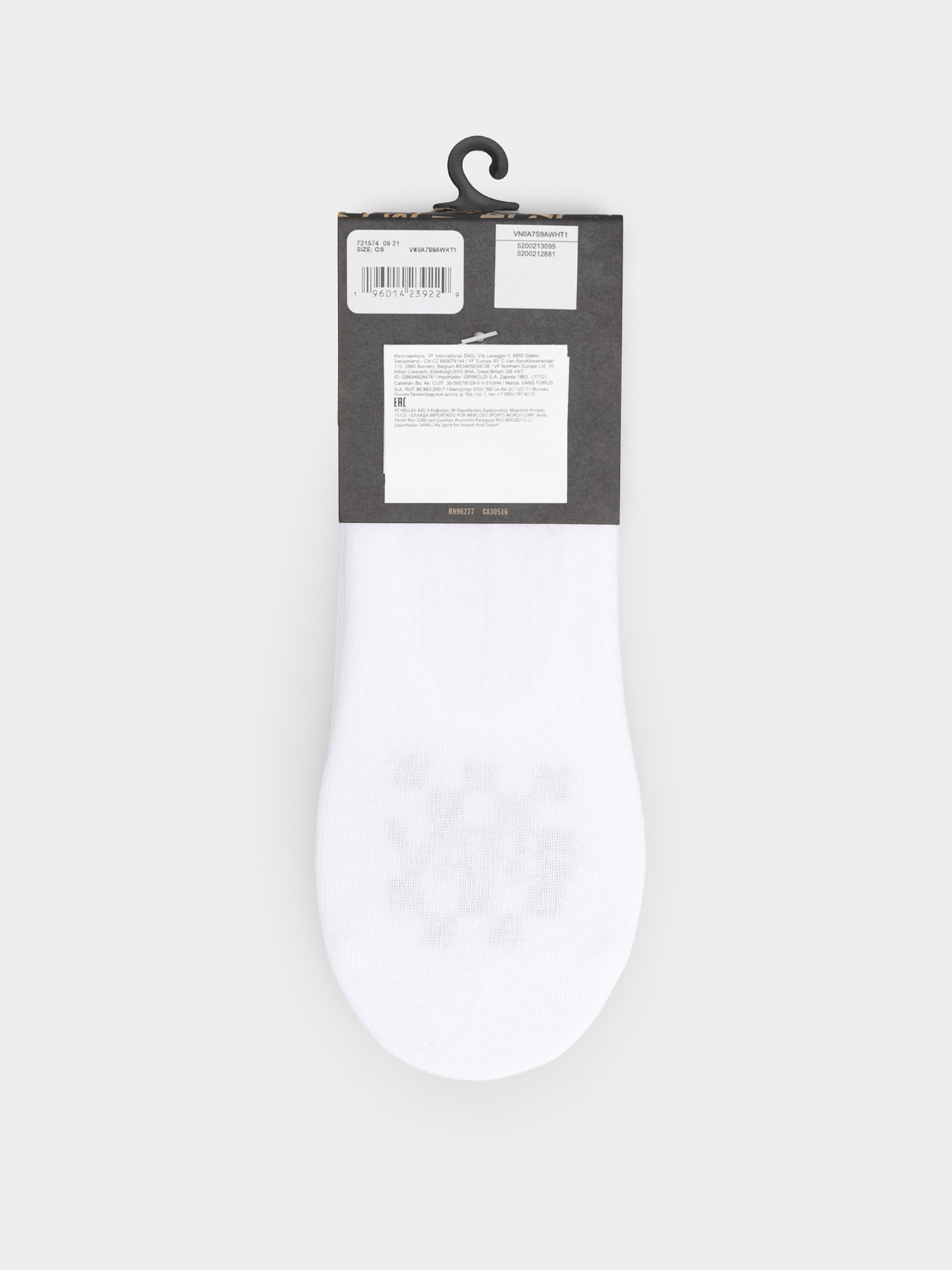 Носки и гольфы Vans Classic Canoodle модель VN0A7S9AWHT1 Фото