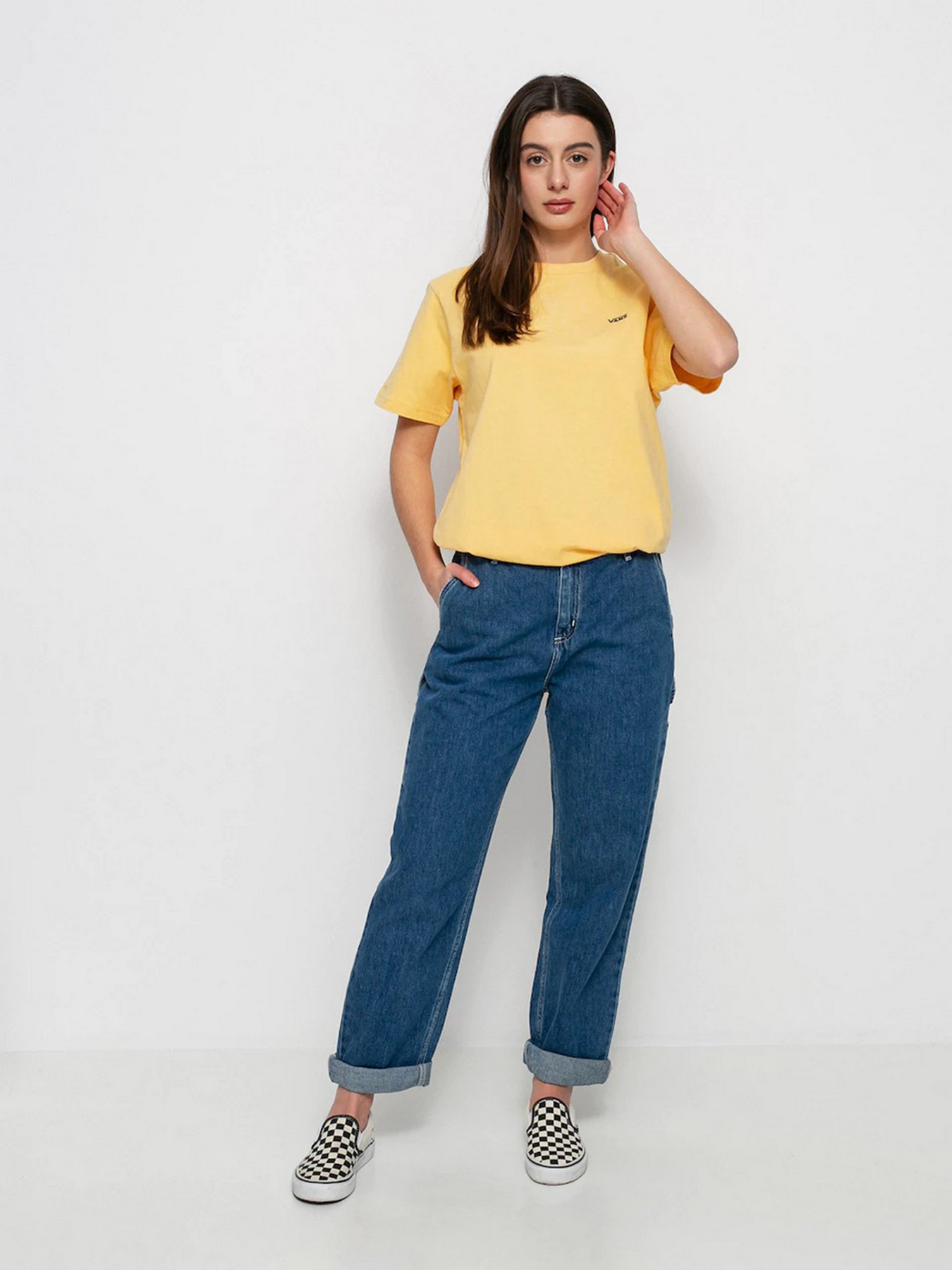 Футболка Vans Left Chest Logo модель VN0A7RSRYRS1 Фото