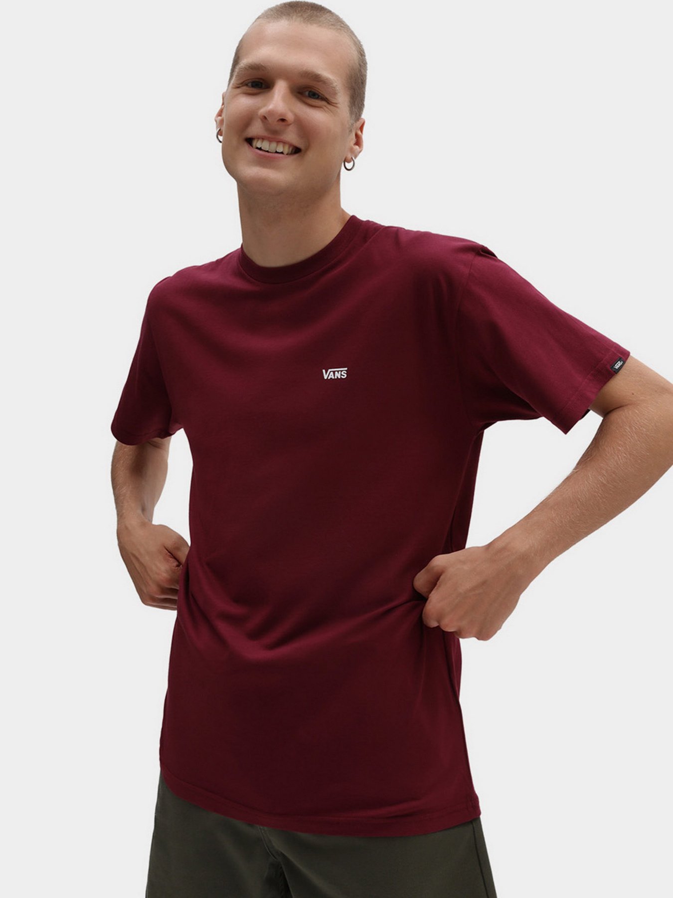 Футболка Vans Left Chest Logo модель VN0A3CZEBRG1 Фото