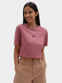 Футболки і поло Vans Flying V Crop Crew Sport модель VN0A54QUYRT1 Фото