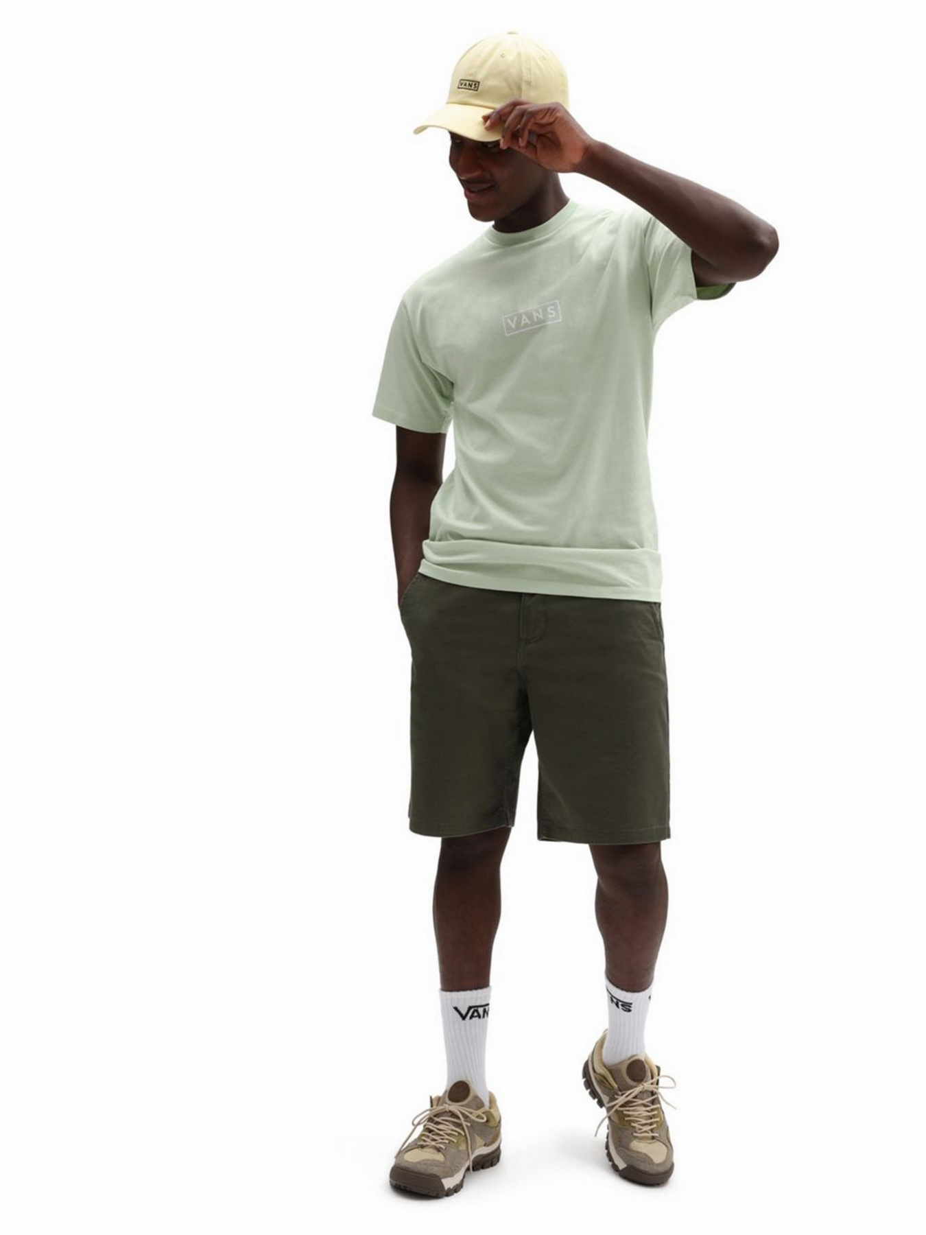 Футболка Vans Classic Easy Box модель VN0A5E81YSJ1 Фото