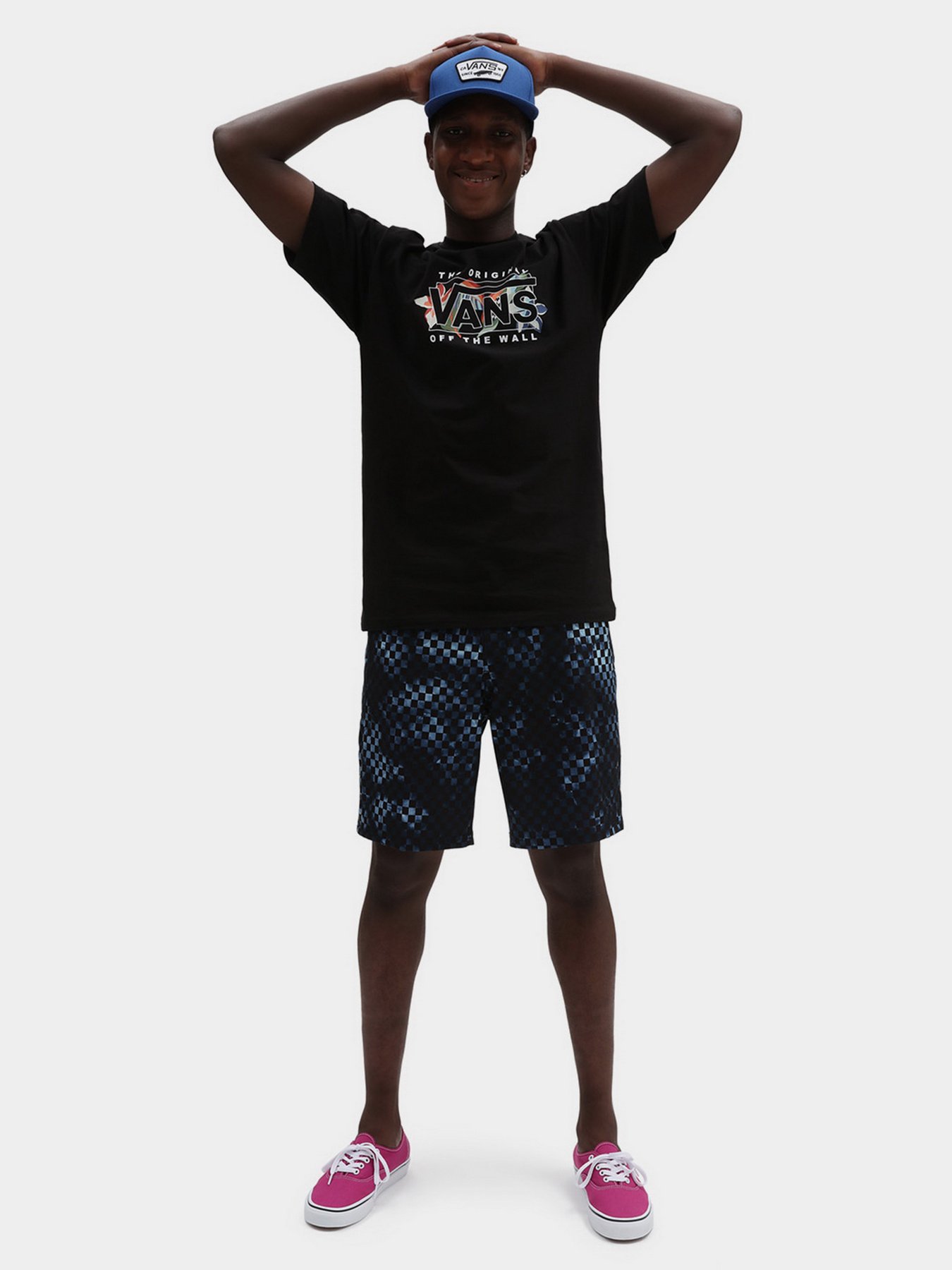 Футболки и поло Vans Lucid Floral  модель VN0A7PK9BLK1 Фото