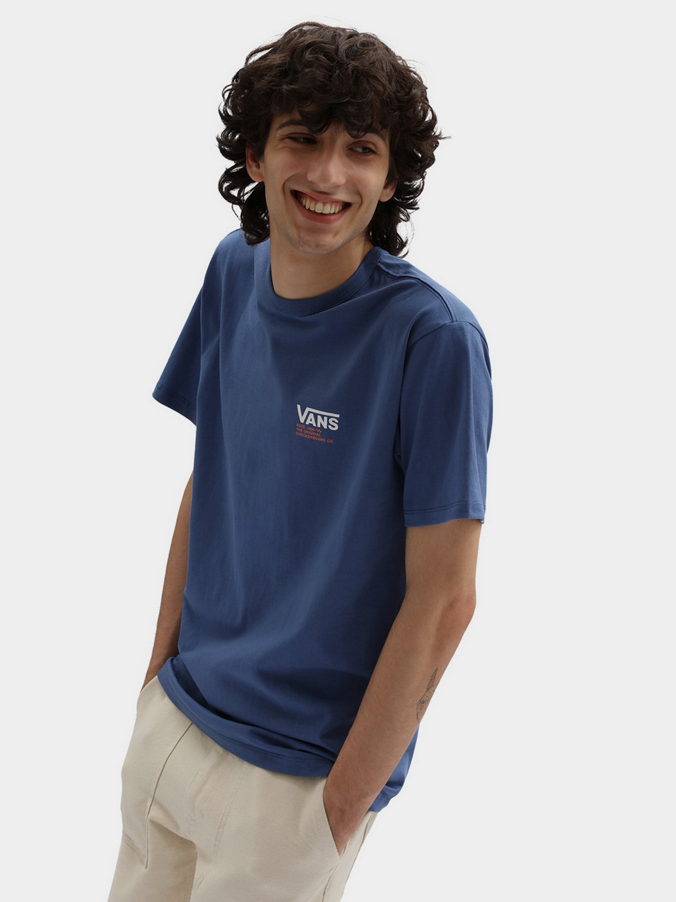 Футболки і поло Vans Off The Wall Og Checkerboard модель VN0A7PJI5TU1 Футболки і поло Vans Off The Wall Og Checkerboard модель VN0A7PJI5TU1 Фото