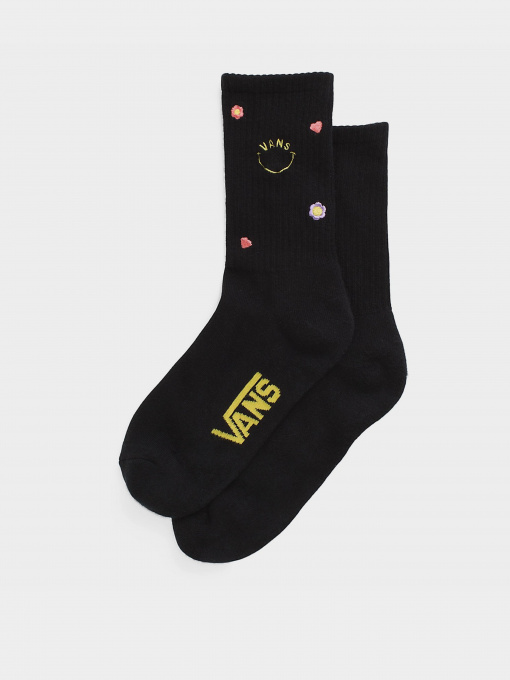 Носки и гольфы Vans Embroidered Crew модель VN0A7RYPBLK1 Фото
