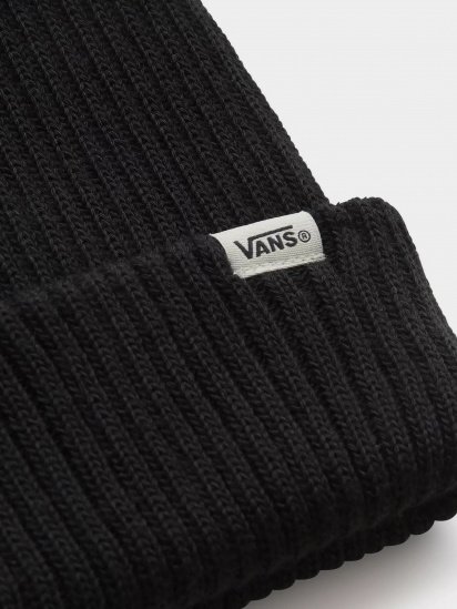 Шапка Vans Clipped Cuff модель VN0A53VWBLK1 — фото - INTERTOP