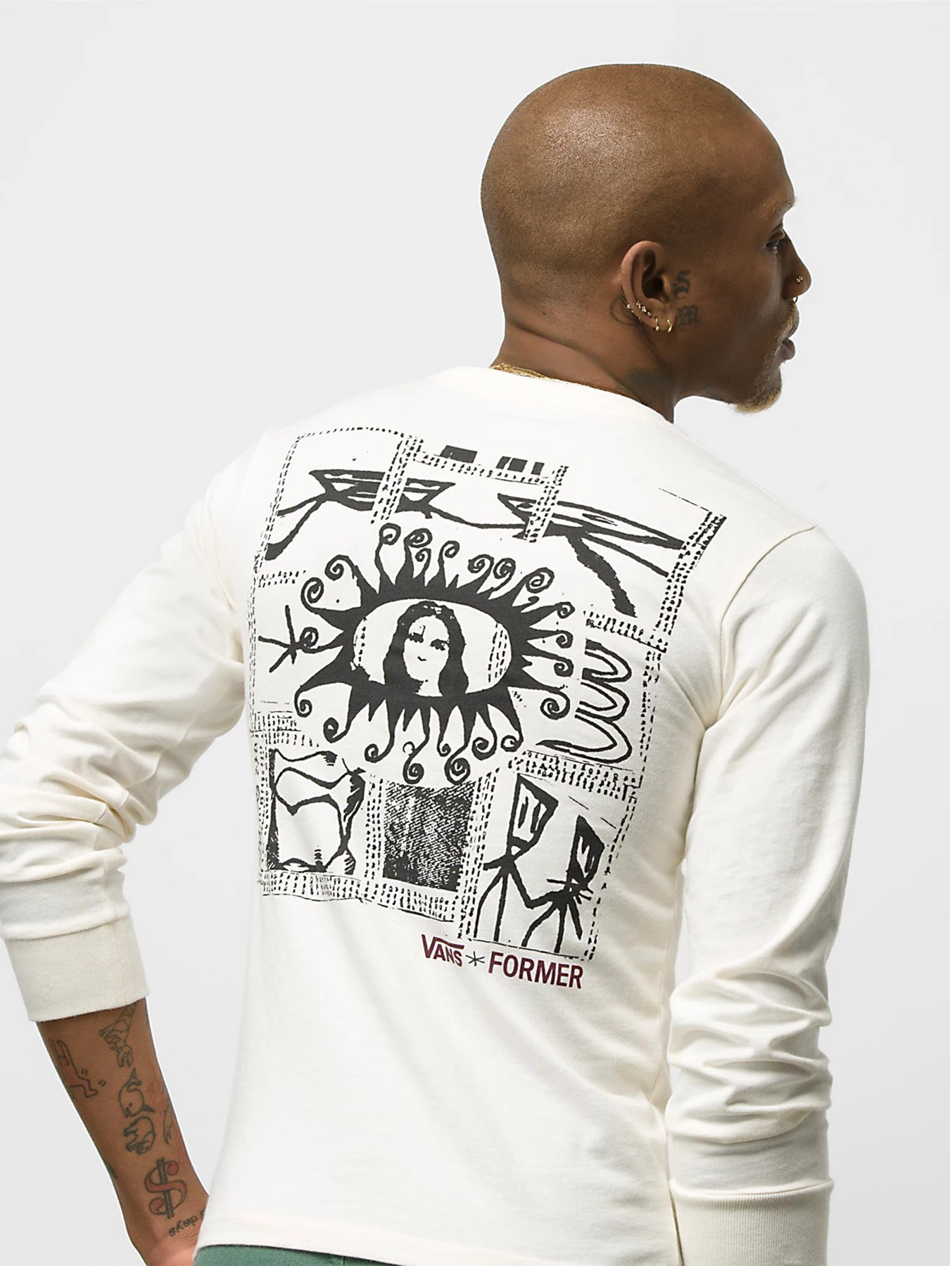 Лонгслів Vans X FORMER LTD модель VN0000GM7VJ1 Фото