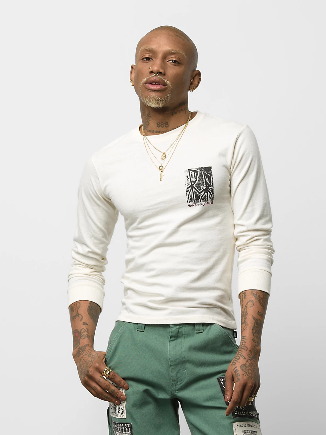 Лонгслів Vans X FORMER LTD модель VN0000GM7VJ1 Фото