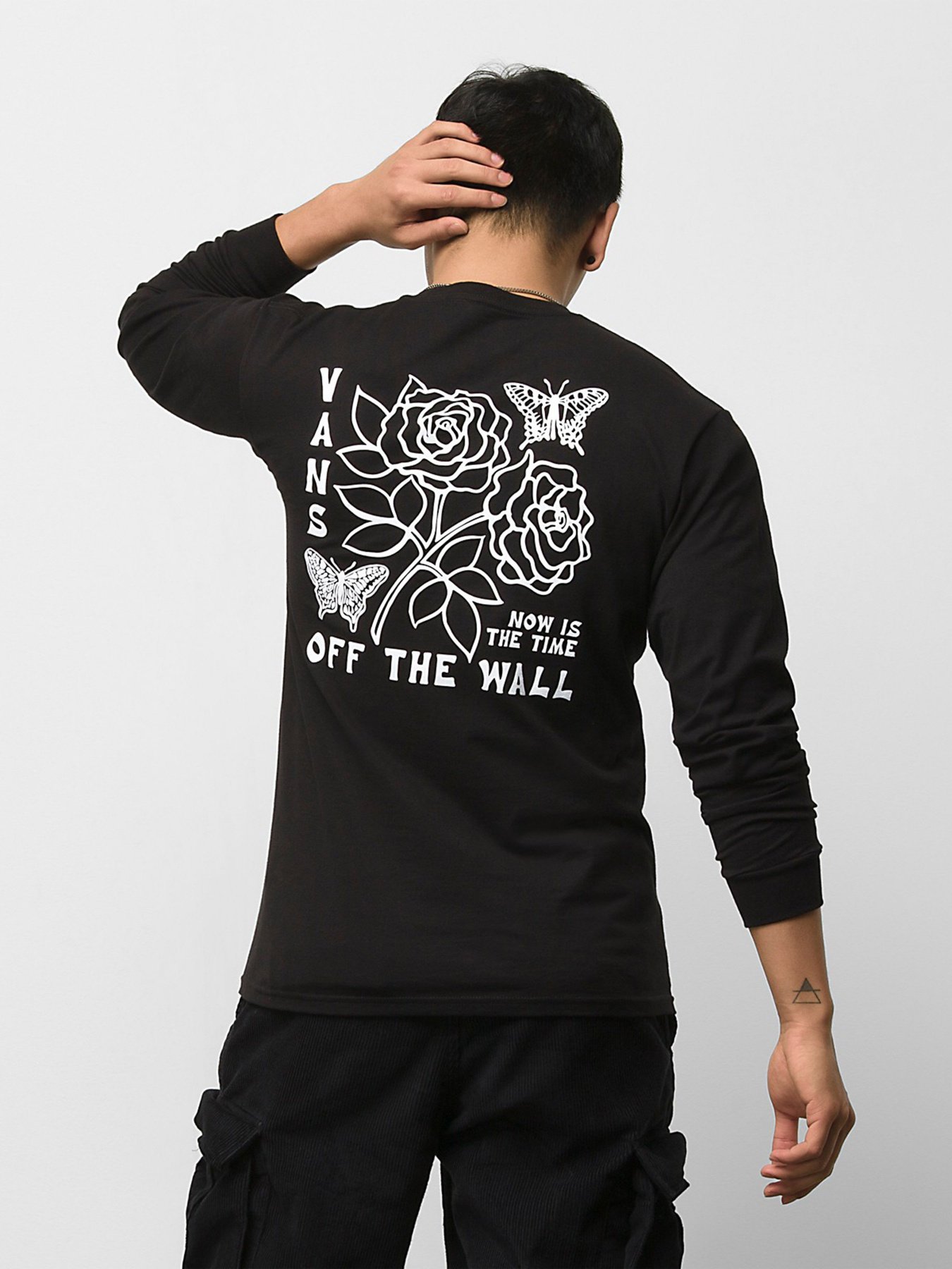 Лонгслів Vans модель VN0A7S5JBLK1 Фото