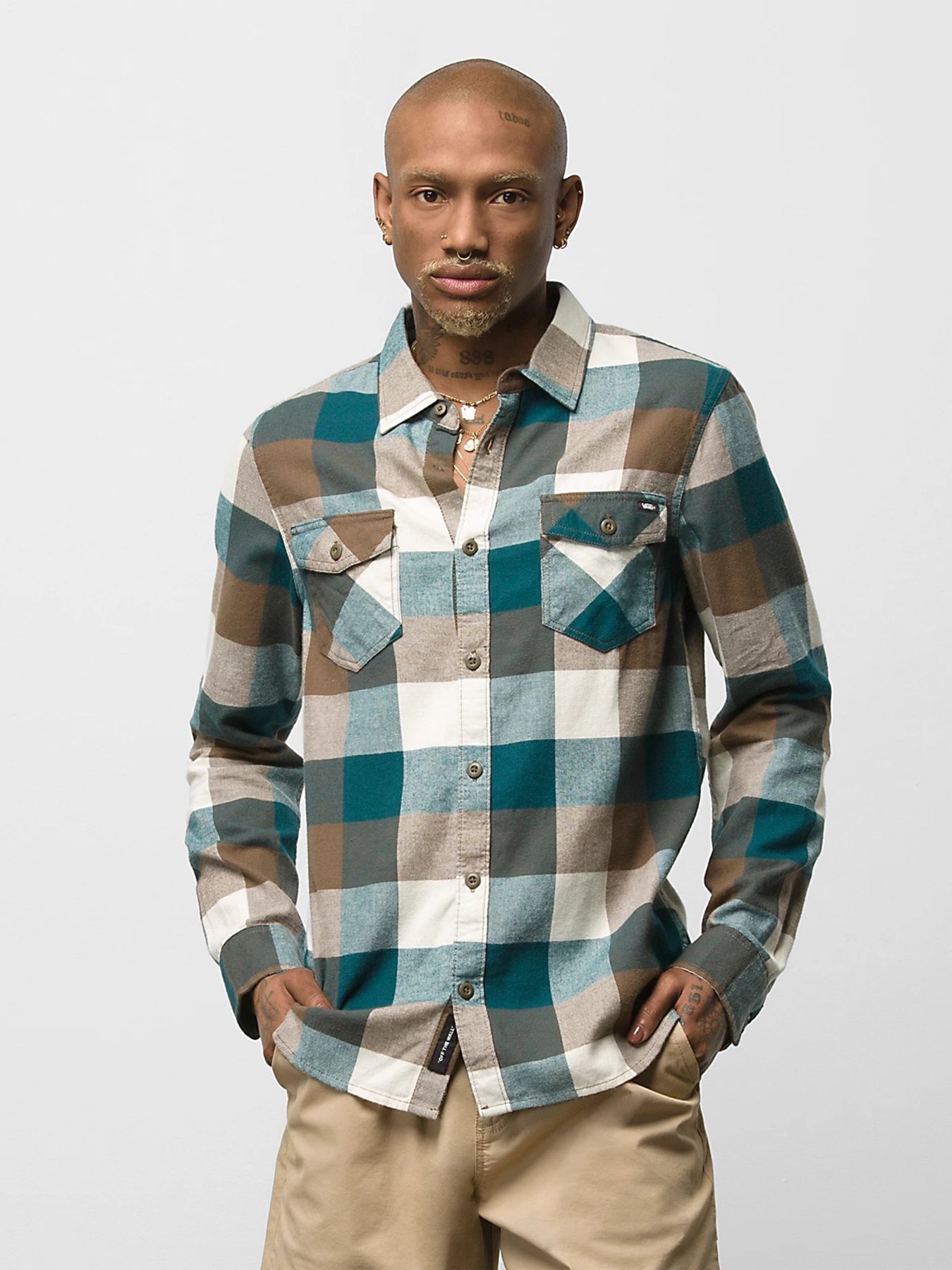 Сорочка Vans Box Flannel модель VN000JOGY8C1 Фото