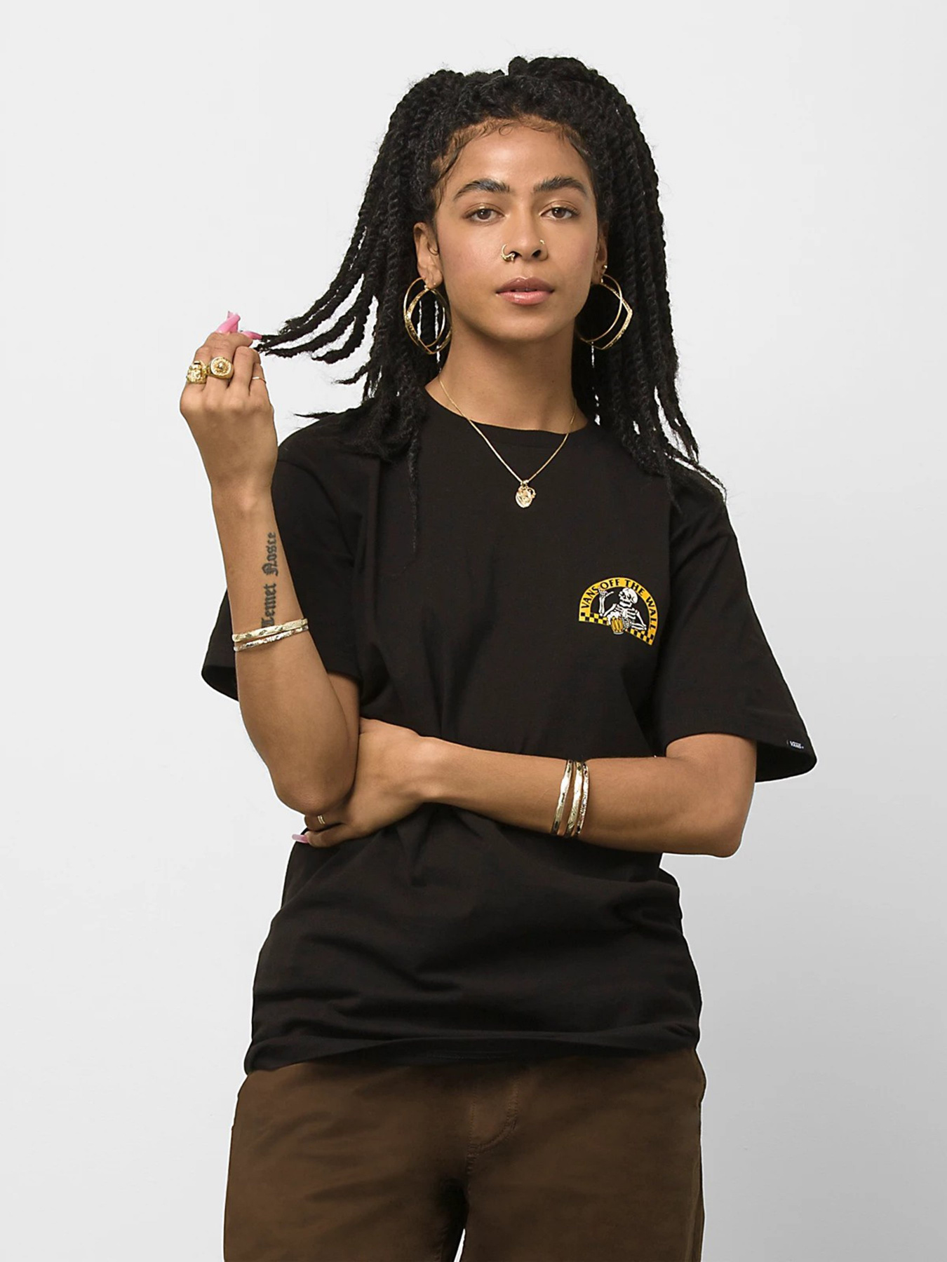 Футболка Vans Chillin Since 66 модель VN0A7S6GBLK1 Фото