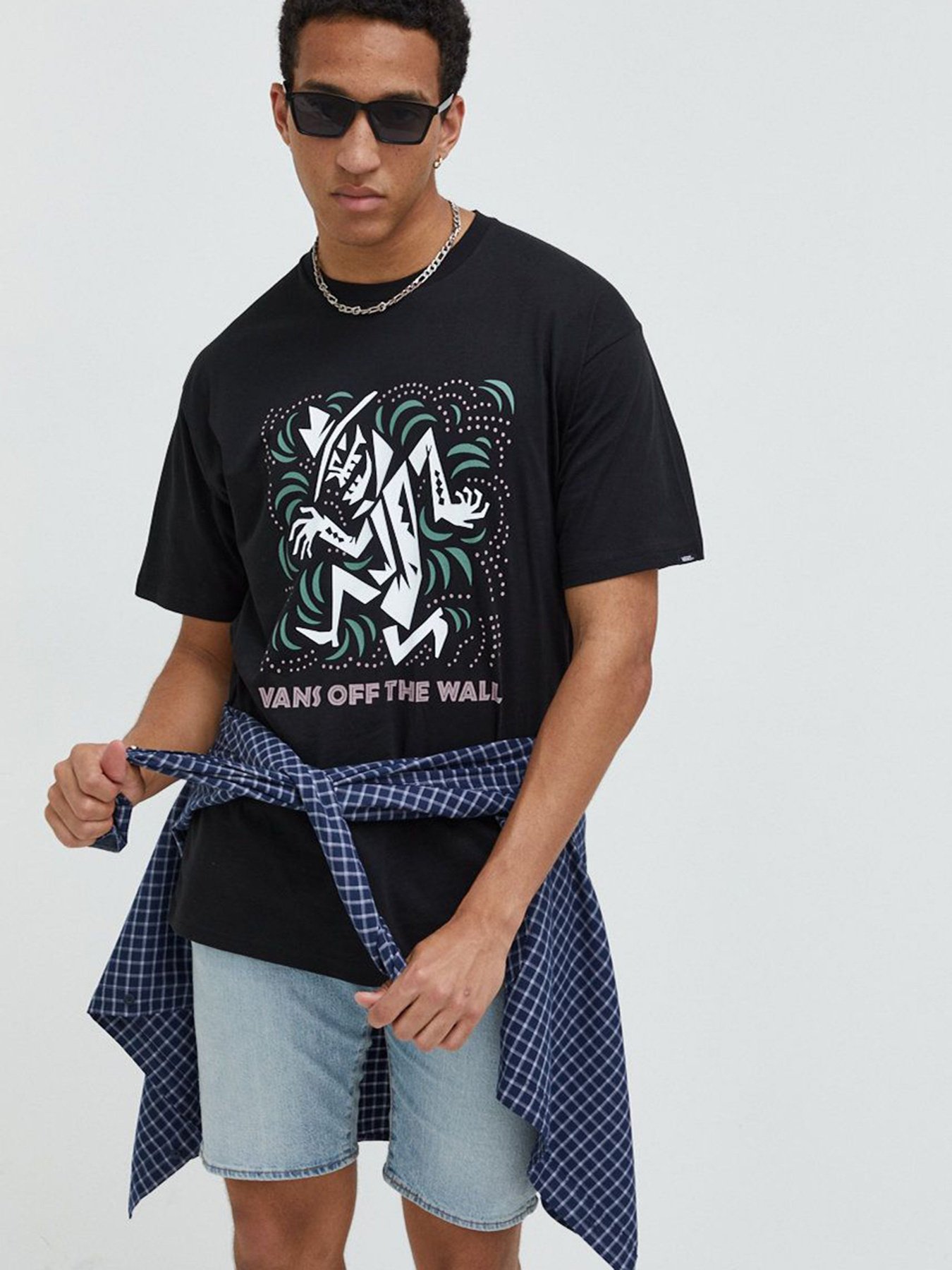 Футболка Vans Sketchy Exit модель VN0A7S5YBLK1 Фото