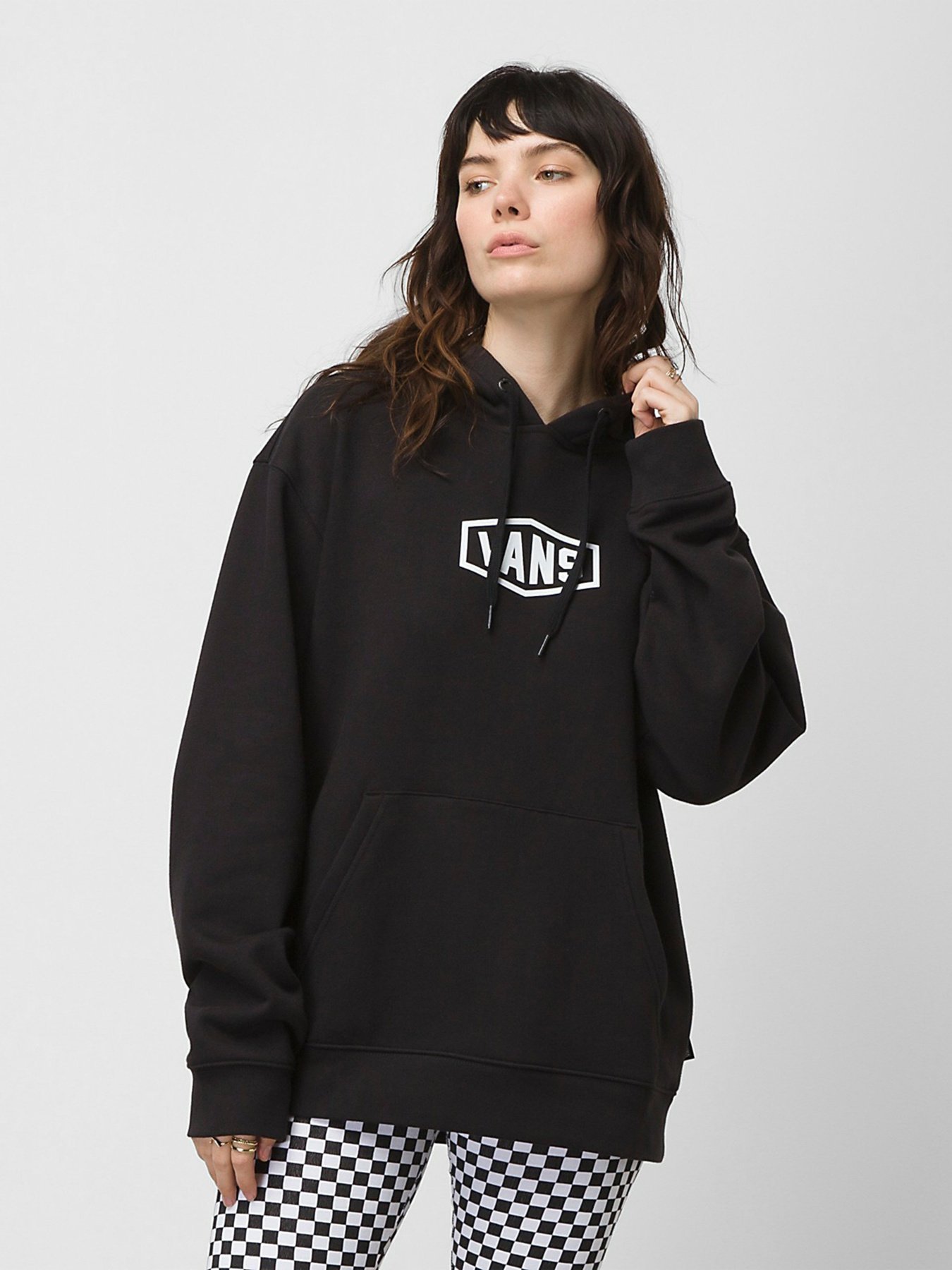 Худі Vans Checkerboard Research модель VN0000C2BLK1 Фото