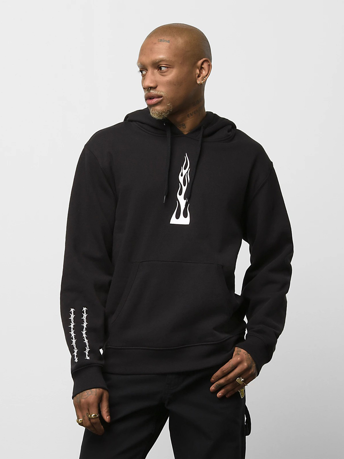 Худі Vans Elijah Berle Fleece модель VN0000B4BLK1 Худі Vans Elijah Berle Fleece модель VN0000B4BLK1 Фото