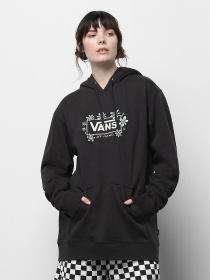 Худі Vans Trippy Grin модель VN0000BRBLK1 Худі Vans Trippy Grin модель VN0000BRBLK1 Фото