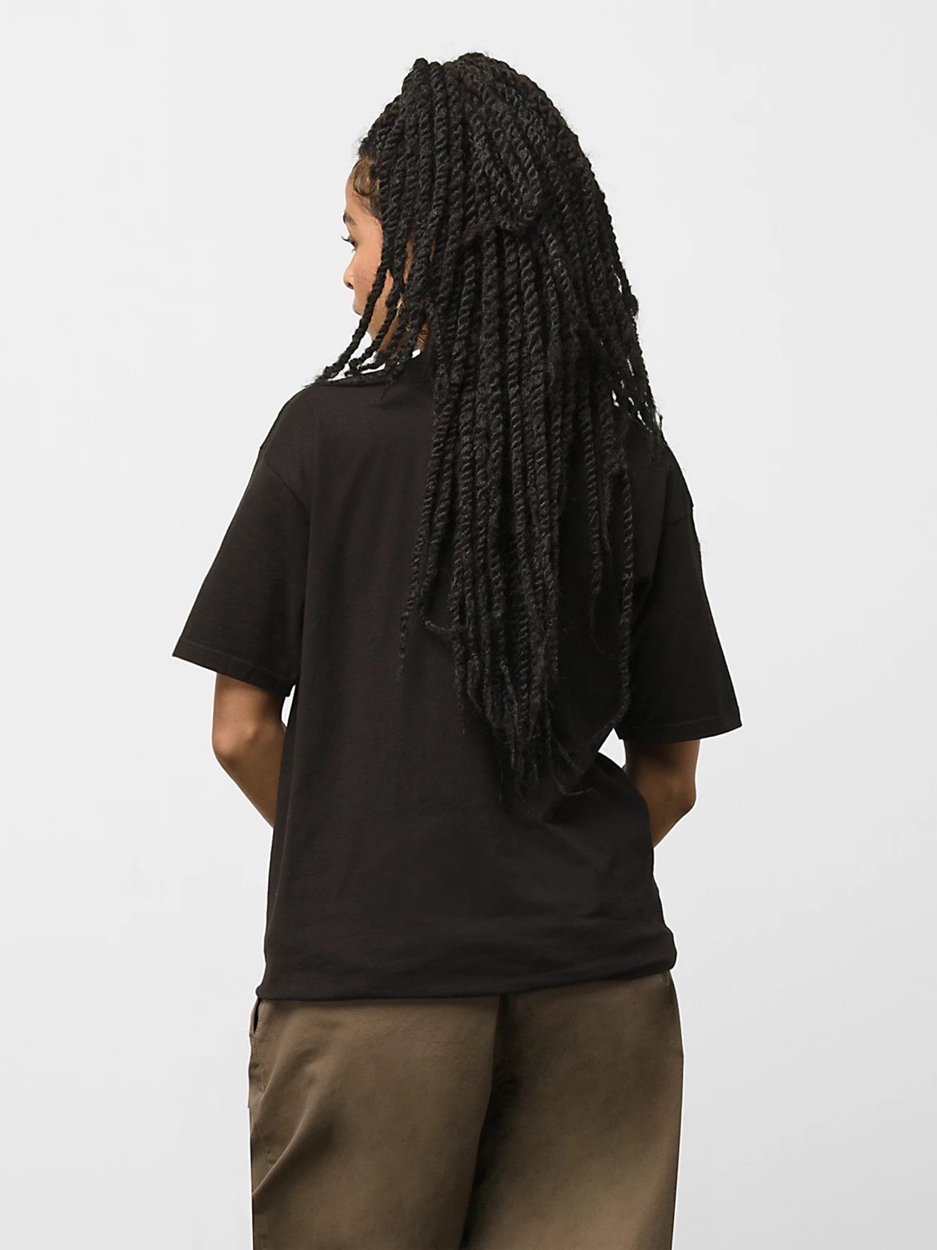 Футболка Vans Buddy Check модель VN0000G3BLK1 Фото