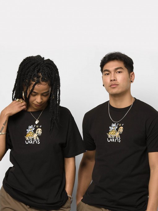 Футболка Vans Buddy Check модель VN0000G3BLK1 Фото