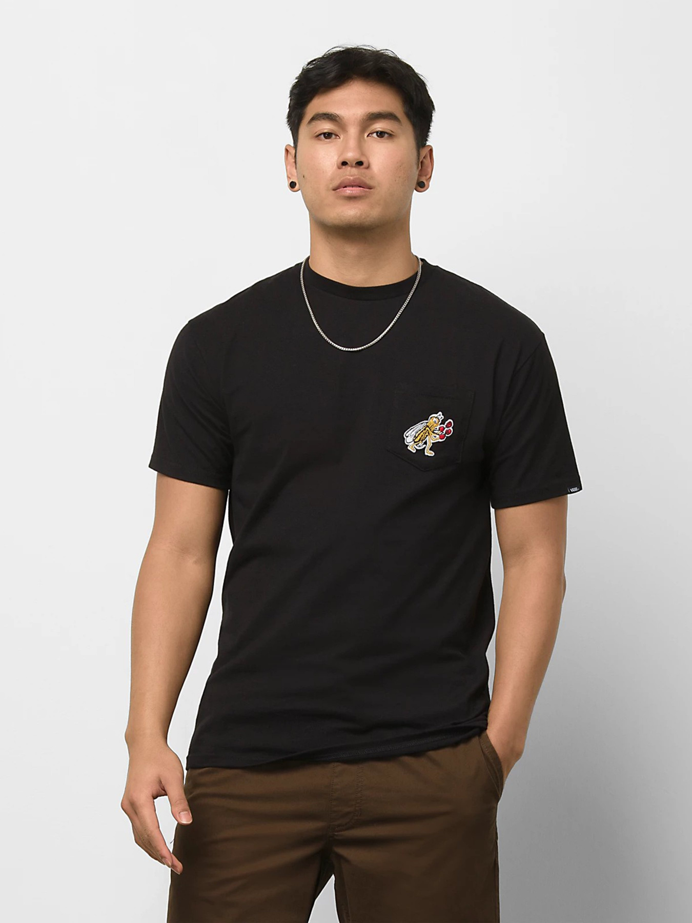 Футболка Vans CHECKERBOARD модель VN0A7S6PBLK1 Фото