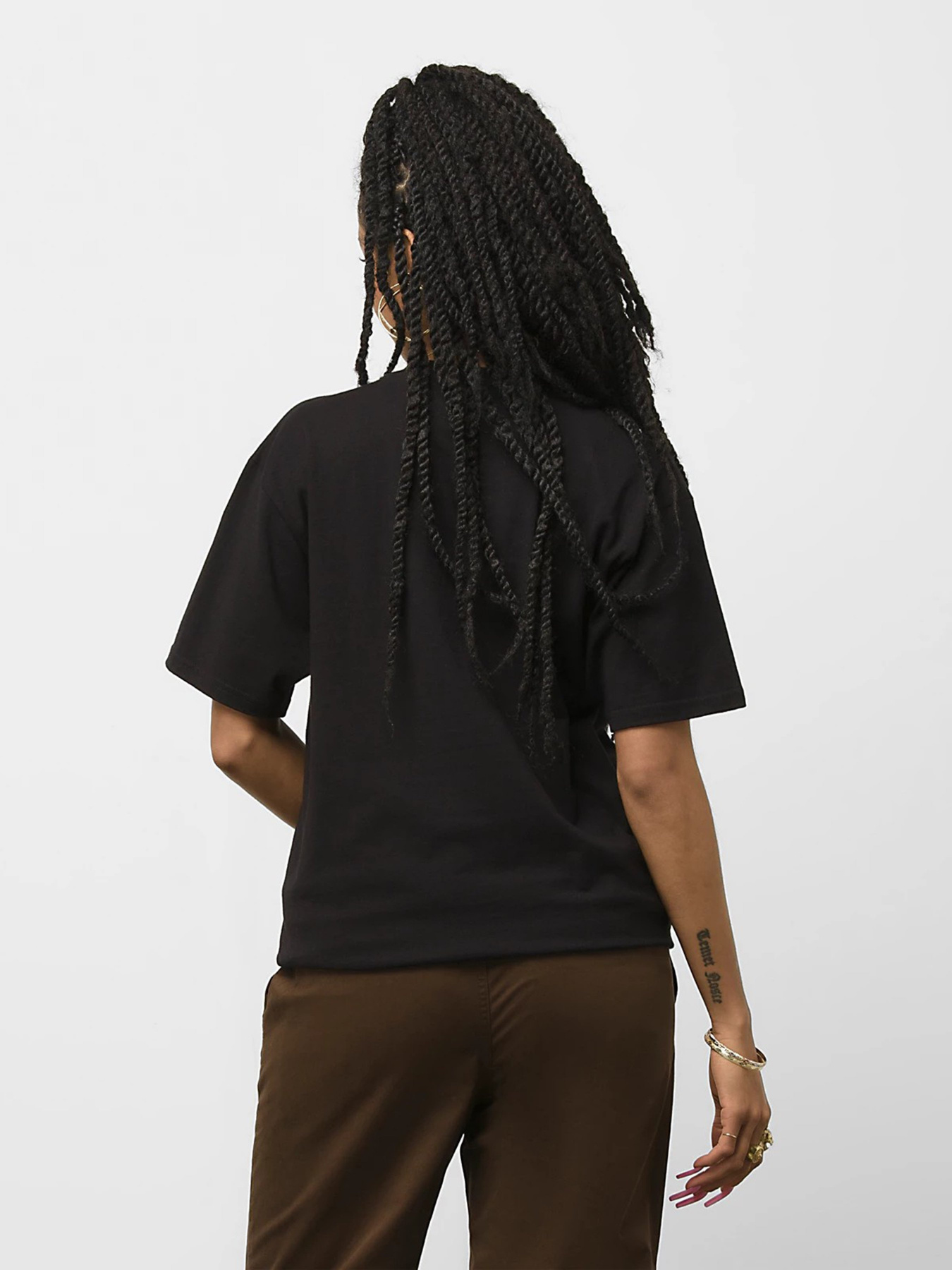 Футболка Vans CHECKERBOARD модель VN0A7S6PBLK1 Фото