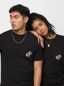 Футболка Vans CHECKERBOARD модель VN0A7S6PBLK1 Фото