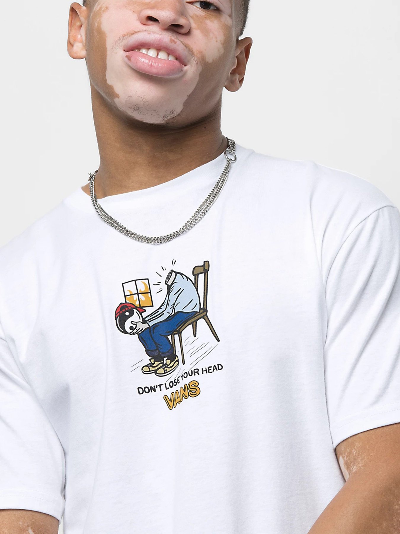 Футболка Vans Dont Lose модель VN0000G7WHT1 Фото