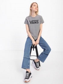 Футболка Vans Flying V Crew модель VN0A3UP4GRH1 Фото