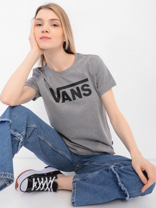 Футболка Vans Flying V Crew модель VN0A3UP4GRH1 Фото