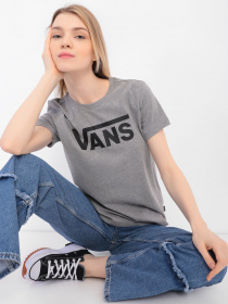 Футболка Vans Flying V Crew модель VN0A3UP4GRH1 Фото