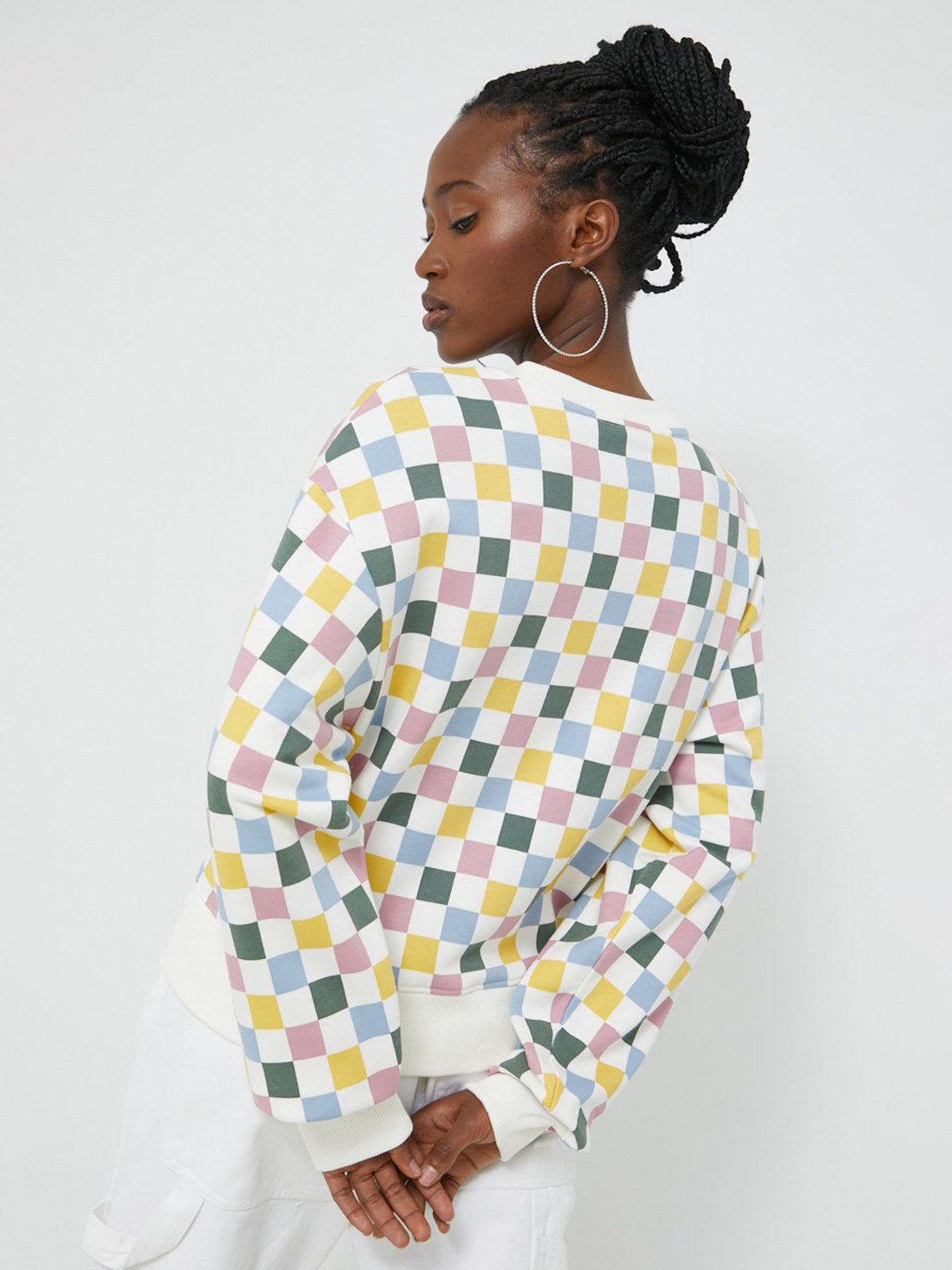 Свитшот Vans All Over Crew модель VN0A7RMHXZP1 Фото