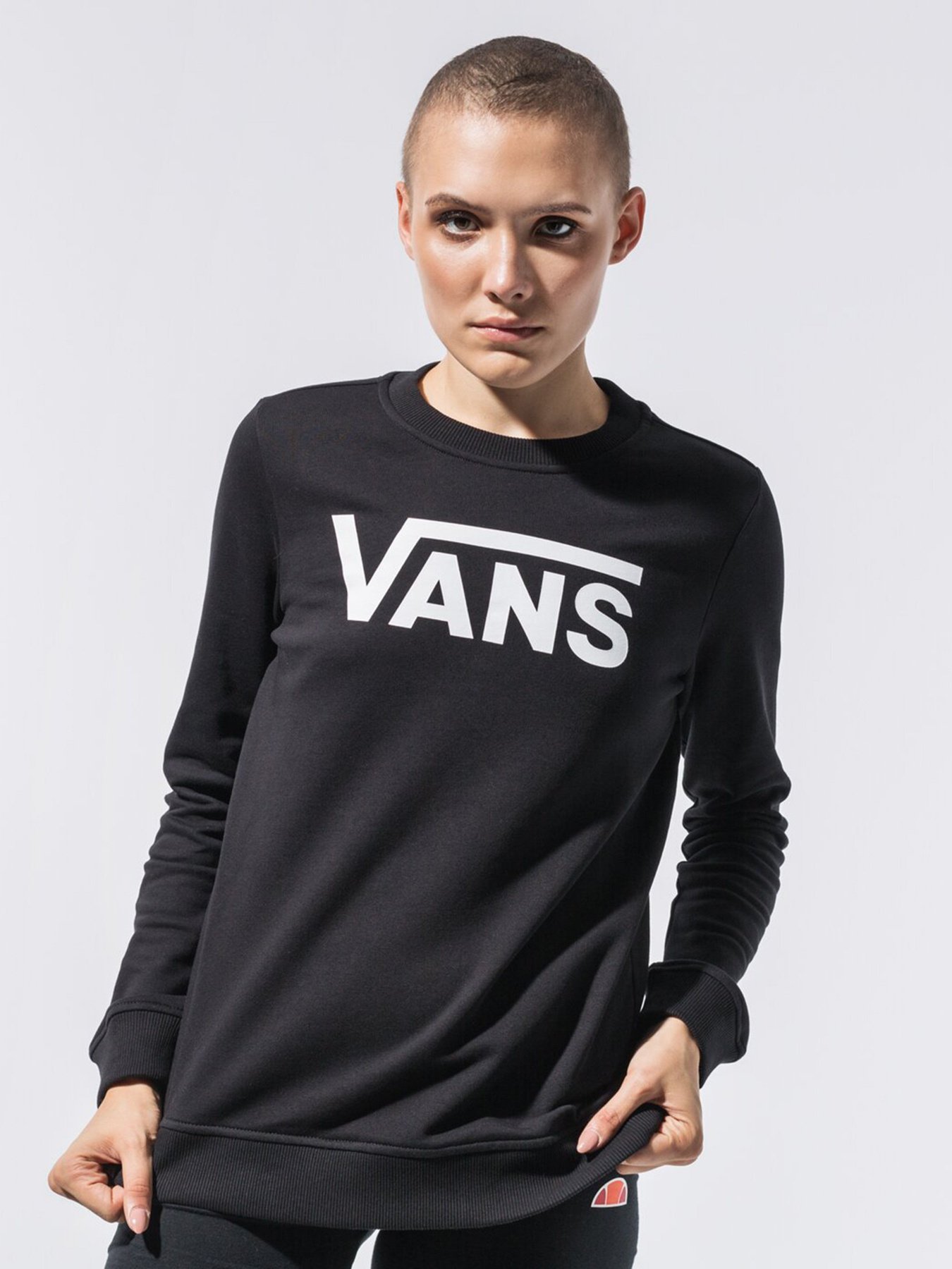 Свитшот Vans Classic V Crew модель VN0A4S97BLK1 Фото