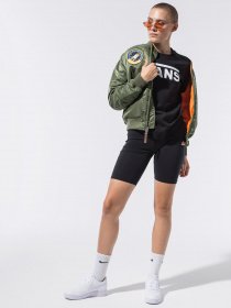 Свитшот Vans Classic V Crew модель VN0A4S97BLK1 Фото