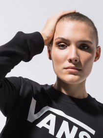 Світшот Vans Classic V Crew модель VN0A4S97BLK1 Фото