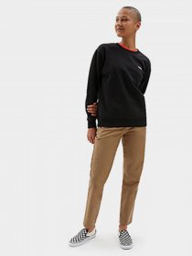 Свитшот Vans Flying V Boyfriend Fit Crew модель VN0A5AQ1BLK1 Фото