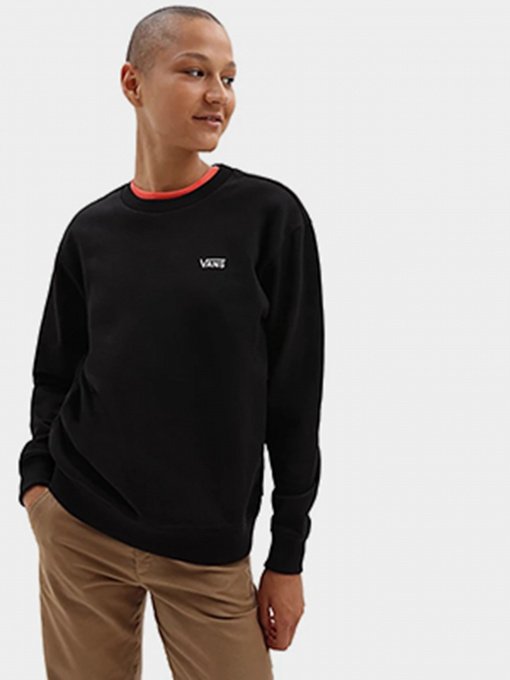 Свитшот Vans Flying V Boyfriend Fit Crew модель VN0A5AQ1BLK1 Фото