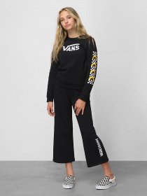 Штаны спортивные Vans Chalkboard Crop модель VN0A7RUCBLK1 Фото