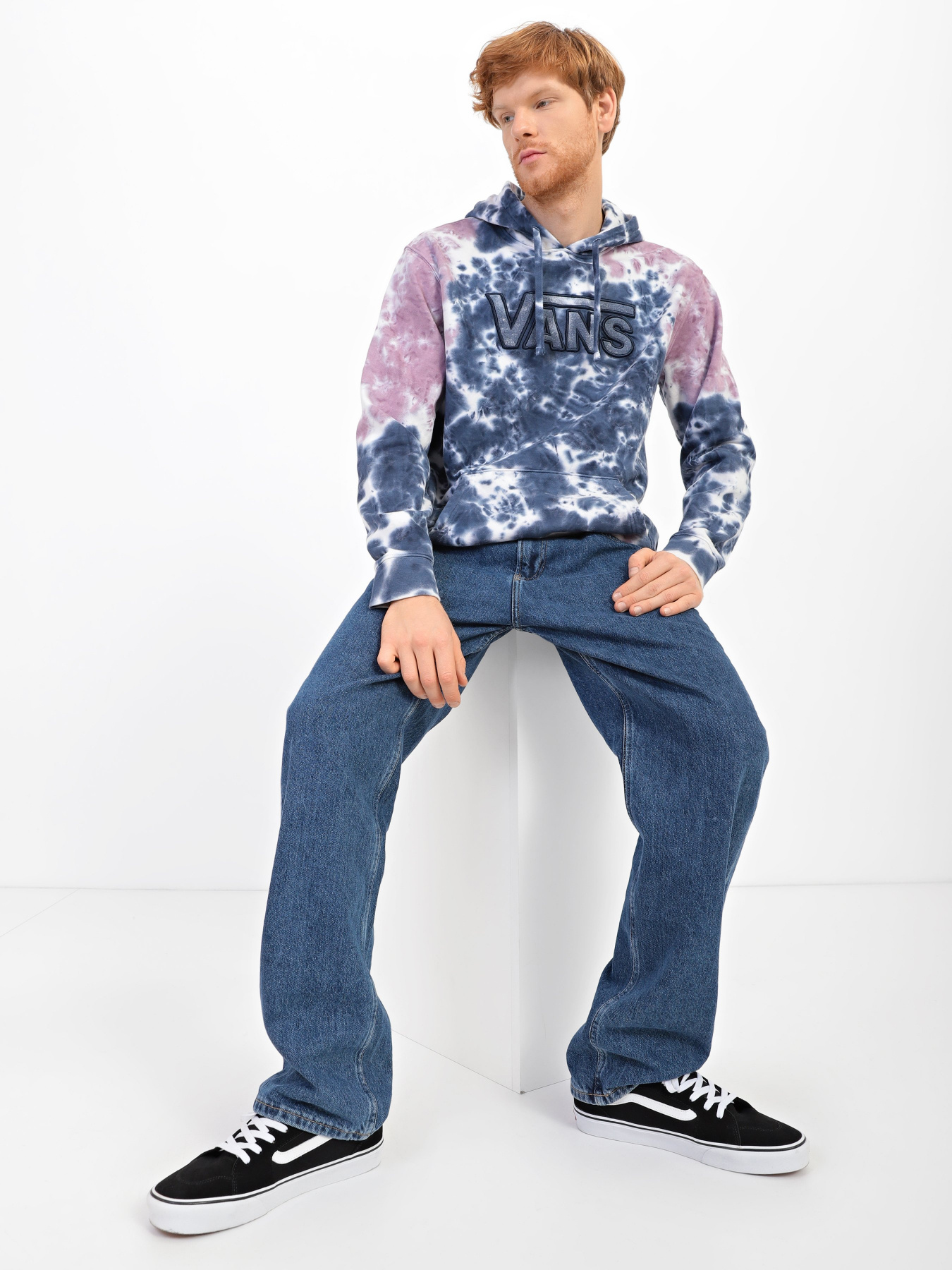 Худи Vans REVERSE APPLIQUE модель VN0A7S7TY8V1 Фото