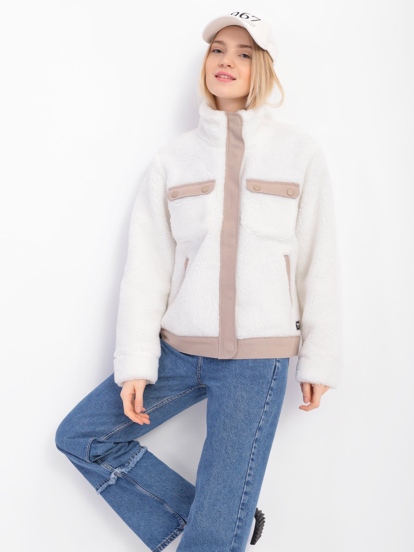 Кофта Vans Cozy Шерпа модель VN0A7RO4FS81 Фото