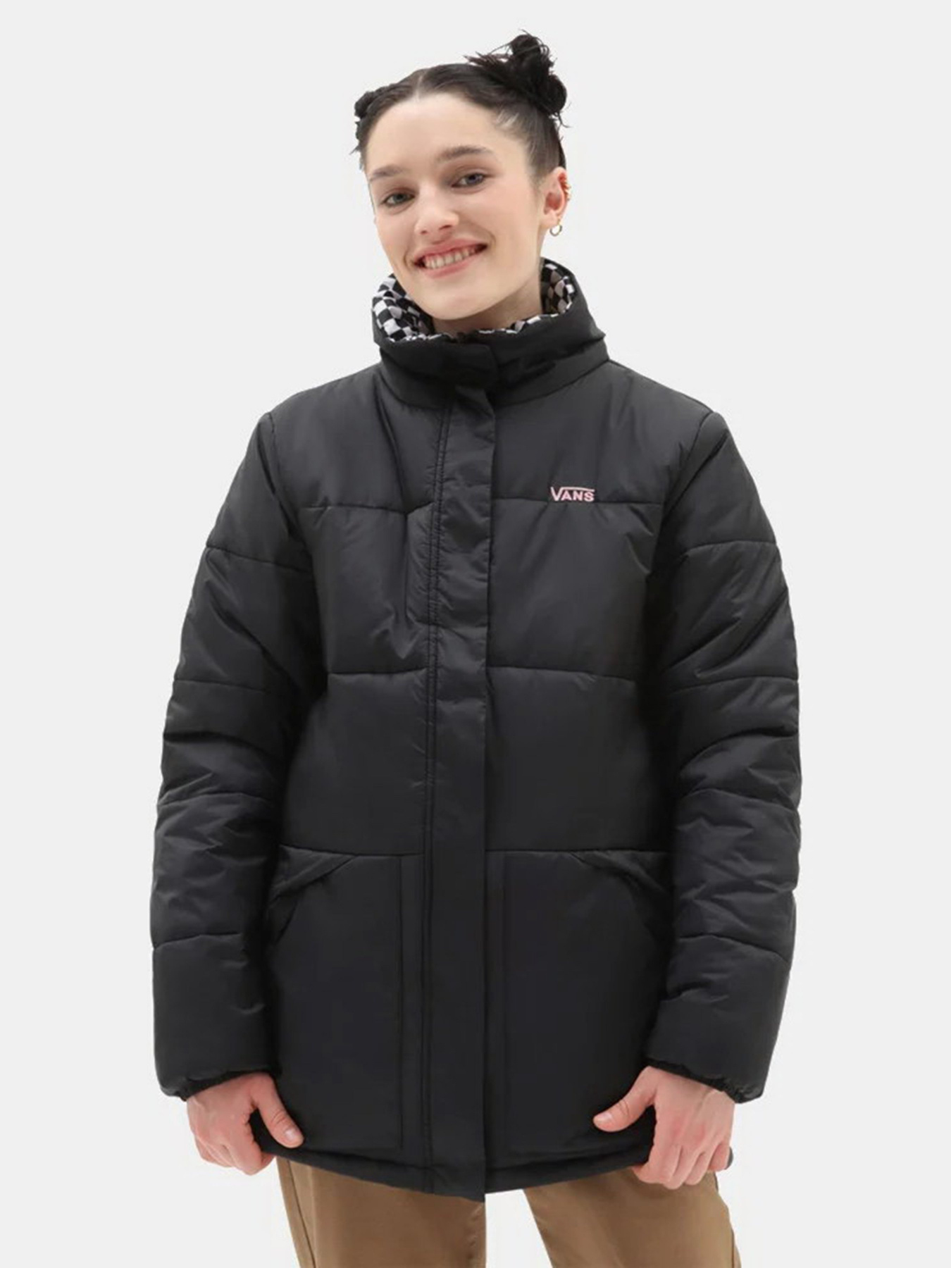 Зимова куртка Vans SEND IT MTE модель VN0A7ROBBLK1 Зимова куртка Vans SEND IT MTE модель VN0A7ROBBLK1 Фото