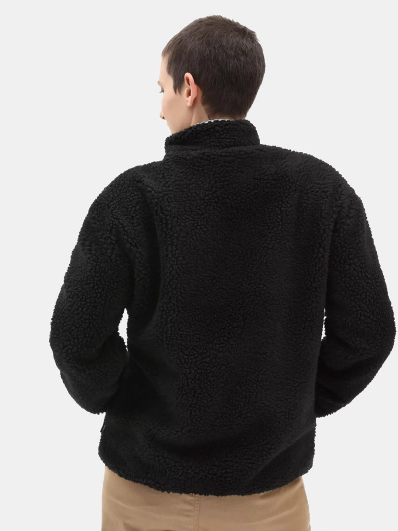 Кофта Vans GRIFFEN Шерпа модель VN0A7RP1BLK1 Фото